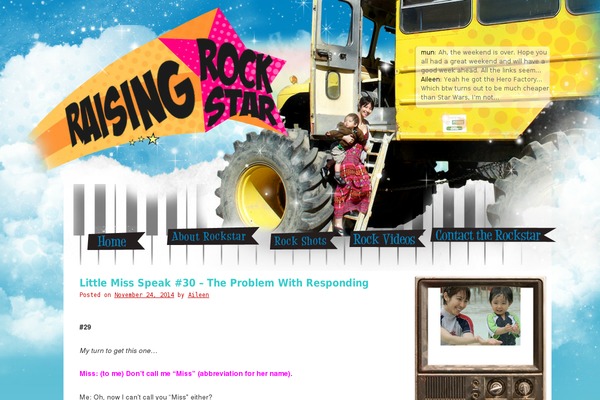 raisingrockstar.com site used Rockstar