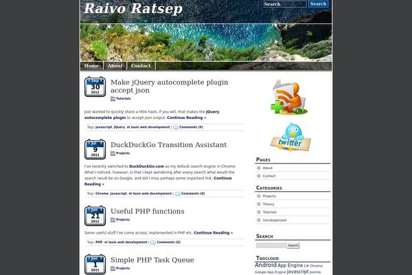 Patagonia theme site design template sample