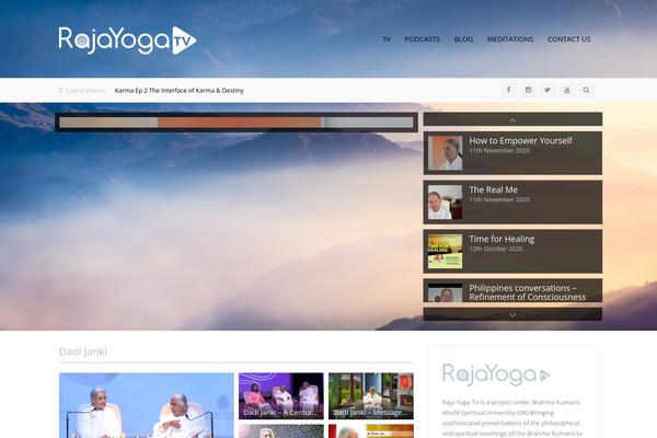 rajayoga.tv site used Truemag