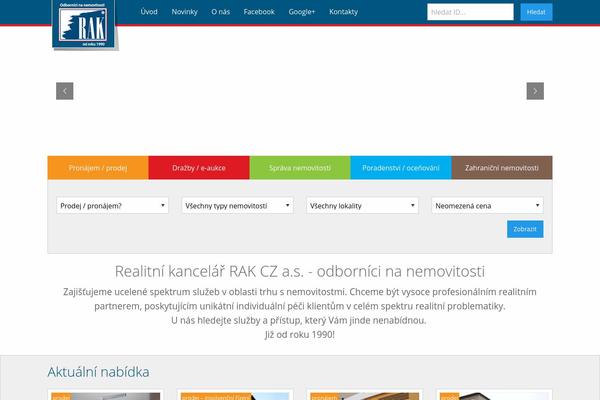 rak.cz site used Rak.cz