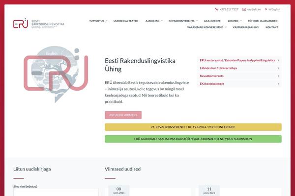 rakenduslingvistika.ee site used Rakenduslingvistika