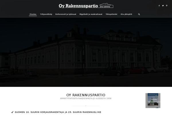 rakennuspartio.fi site used Enfold-child_1