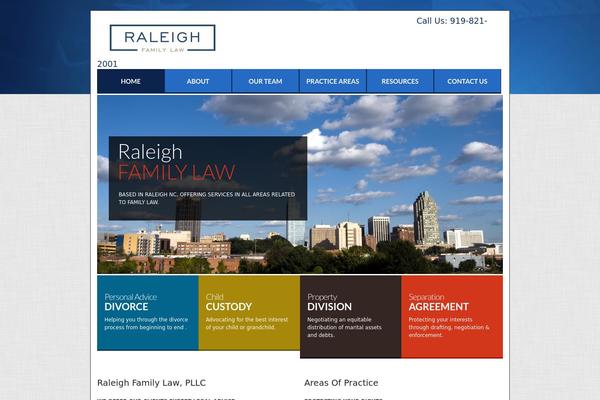 raleighfamilylaw.com site used Theme1721