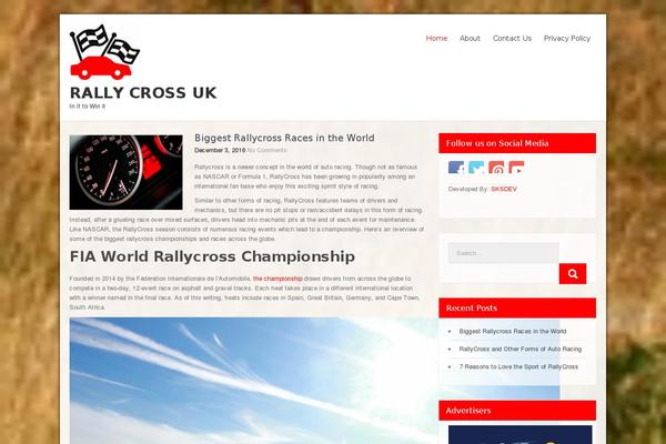 rallycrossuk.com site used Creator-world