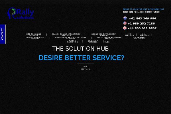 rallysolutions.in site used Boutiquetheme