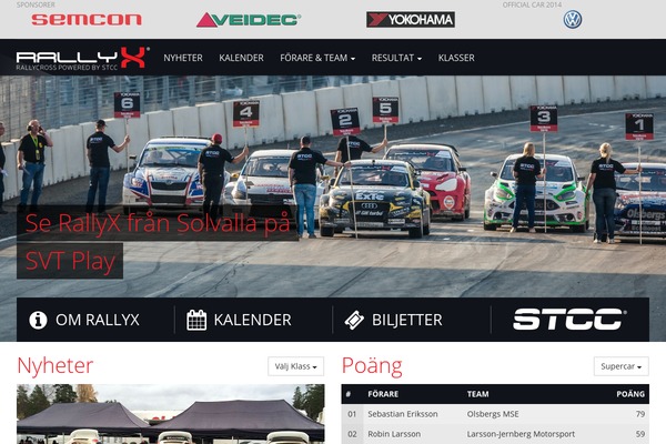 rallyx.se site used Rallyx