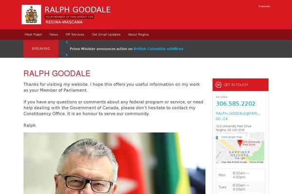 ralphgoodale.ca site used Liberal-mp