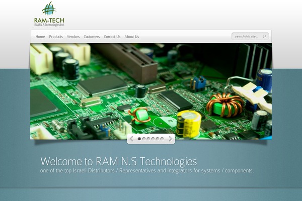 ram-tech.co.il site used Ram-tech