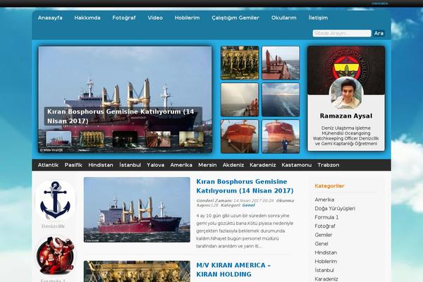 ramazanaysal.com site used Enginblogv1.2