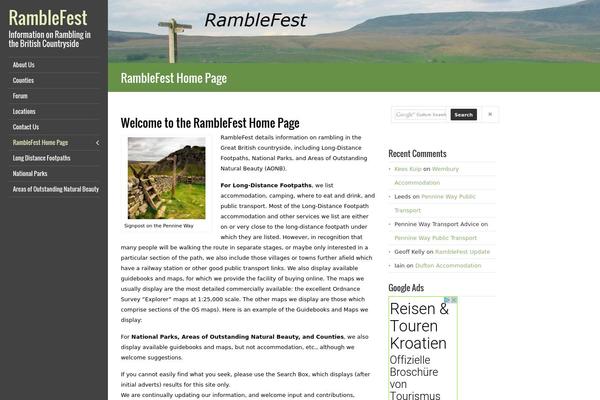 ramblefest.com site used LiveRide