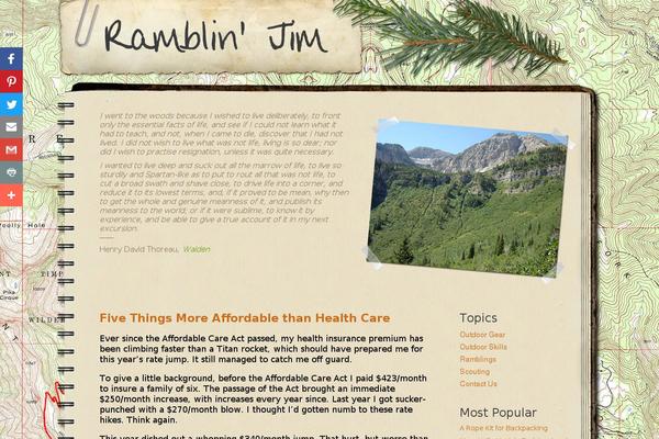 ramblinjim.com site used Ramblinjim2