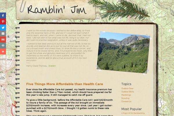 ramblinjim.com site used Ramblinjim3