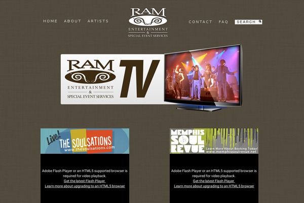 ramentertainment.tv site used Parallels-wp