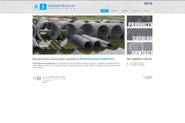 rameshwaramindustries.com site used Ri