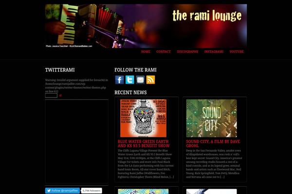 Unsigned theme site design template sample