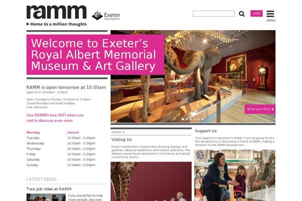 rammuseum.org.uk site used Ramm