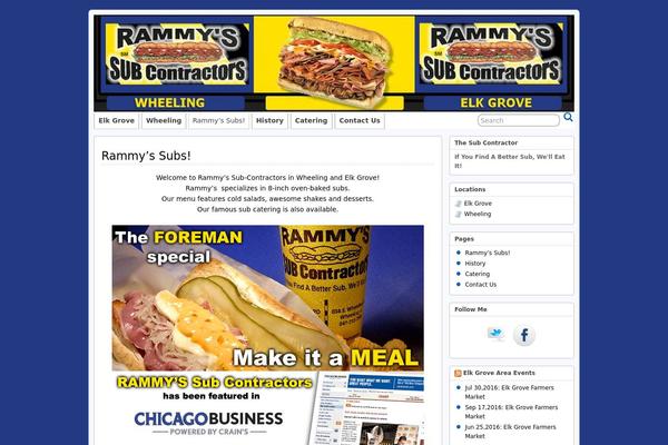 Suffusion theme site design template sample