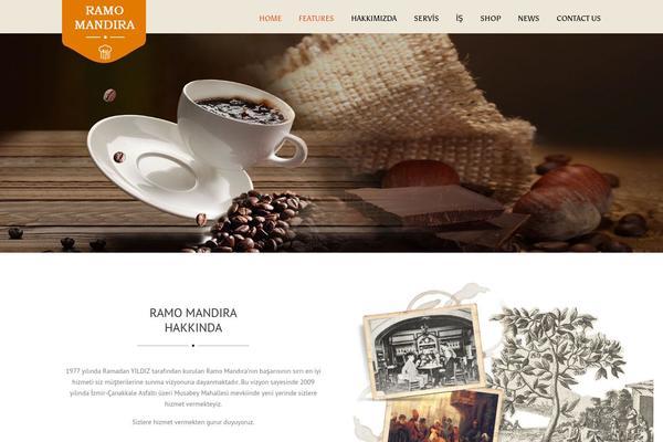 Construction theme site design template sample