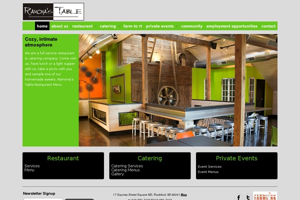Suffusion theme site design template sample