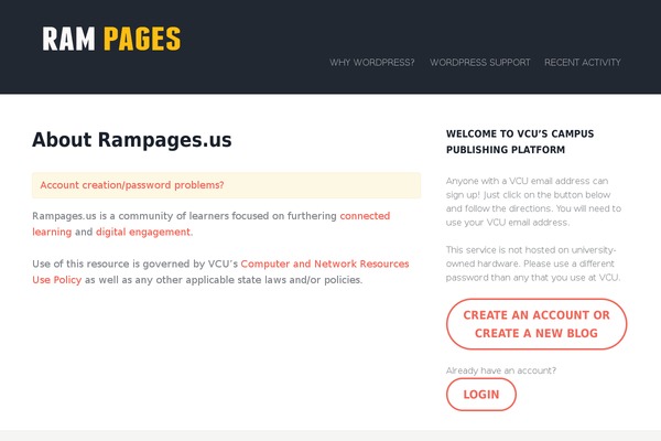 rampages.us site used Rlr-newrampages