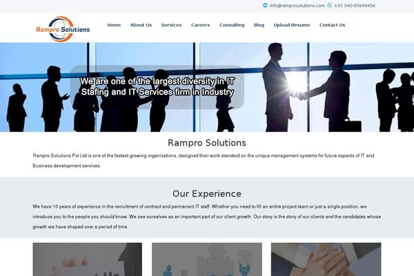 ramprosolutions.com site used Rampro-solutions