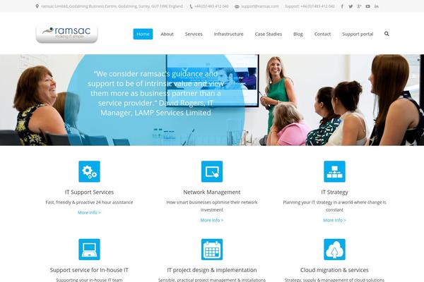 ramsac.com site used Ramsac