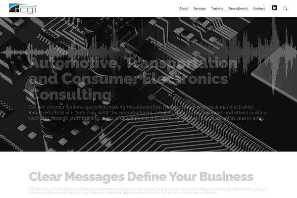 Monochrome-pro theme site design template sample