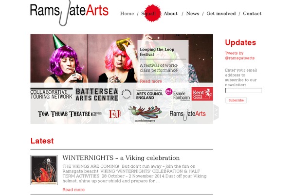 ramsgatearts.org site used Ramsgatearts