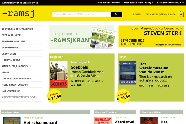 ramsjkrant.nl site used Ramsj