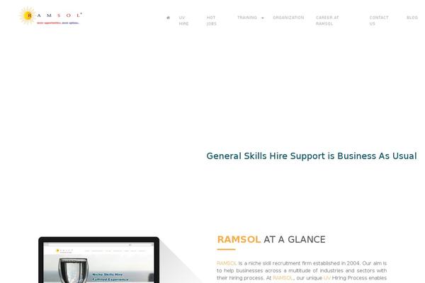 AccessPress Parallax theme site design template sample