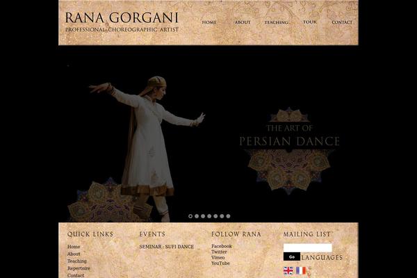 ranagorgani.com site used Rana-gorgani