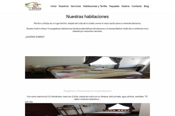 Paradisehotel theme site design template sample