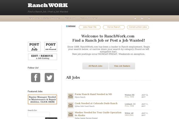 ranchwork.com site used Jld