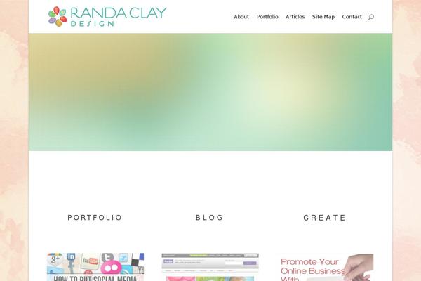 randaclay.com site used Randa-clay-design
