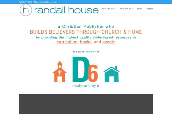Divi theme site design template sample