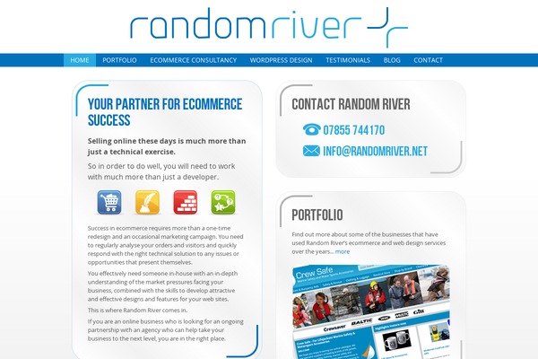 randomriver.net site used Boilerplate