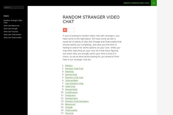 Twenty Fourteen theme site design template sample
