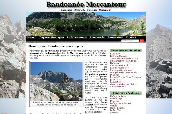 randonnee-mercantour.com site used Yann