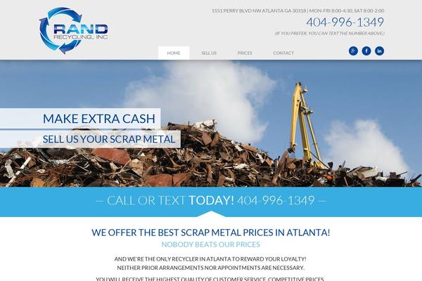 randrecycling.com site used Rand