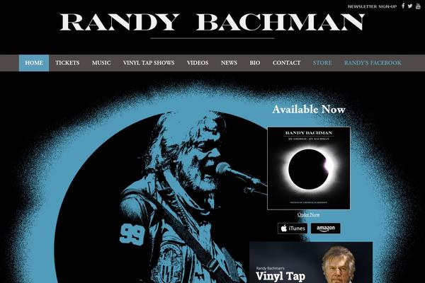 randybachman.com site used Randy