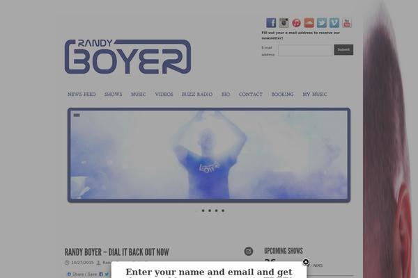 randyboyer.com site used Musicpro3.3.0
