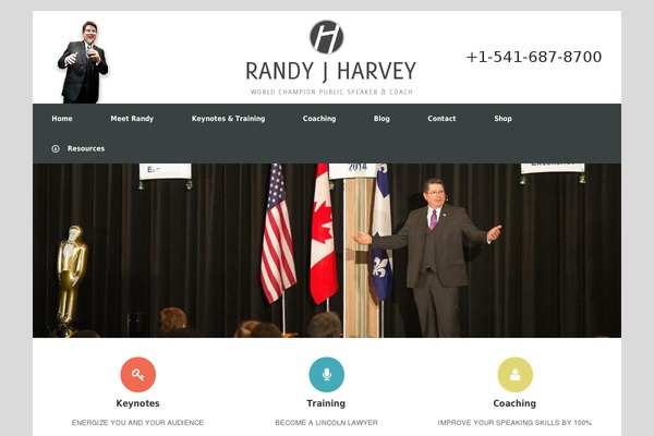 randyjharvey.com site used Vantage