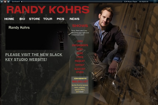randykohrs.com site used Randyblack