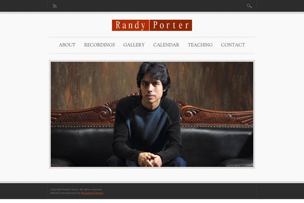 randyporter.com site used Handcrafted