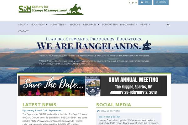 rangelands.org site used Agrikon