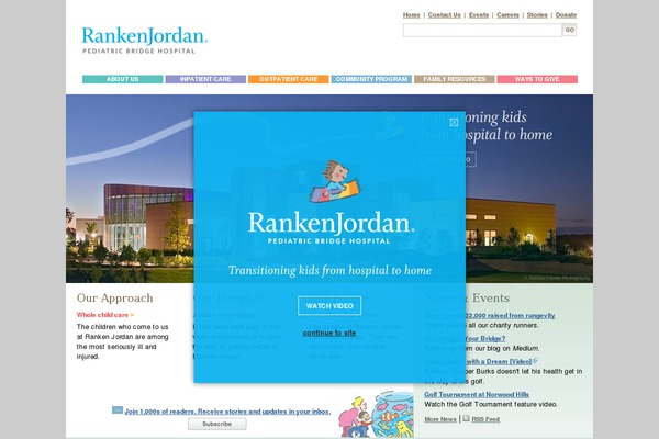 rankenjordan.org site used Ranken-jordan