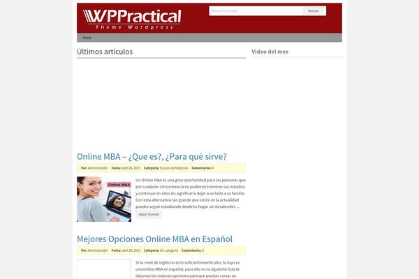 rankingmba.net site used Wppractical