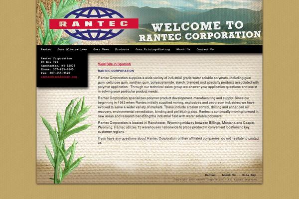 ranteccorp.com site used Rantec