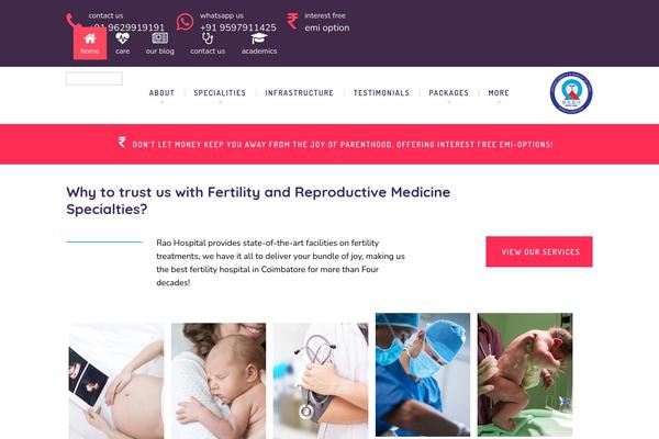 Nanocare theme site design template sample