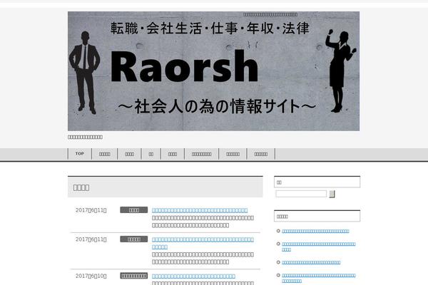 raorsh.com site used Keni70_wp_cool_gray_201607192301